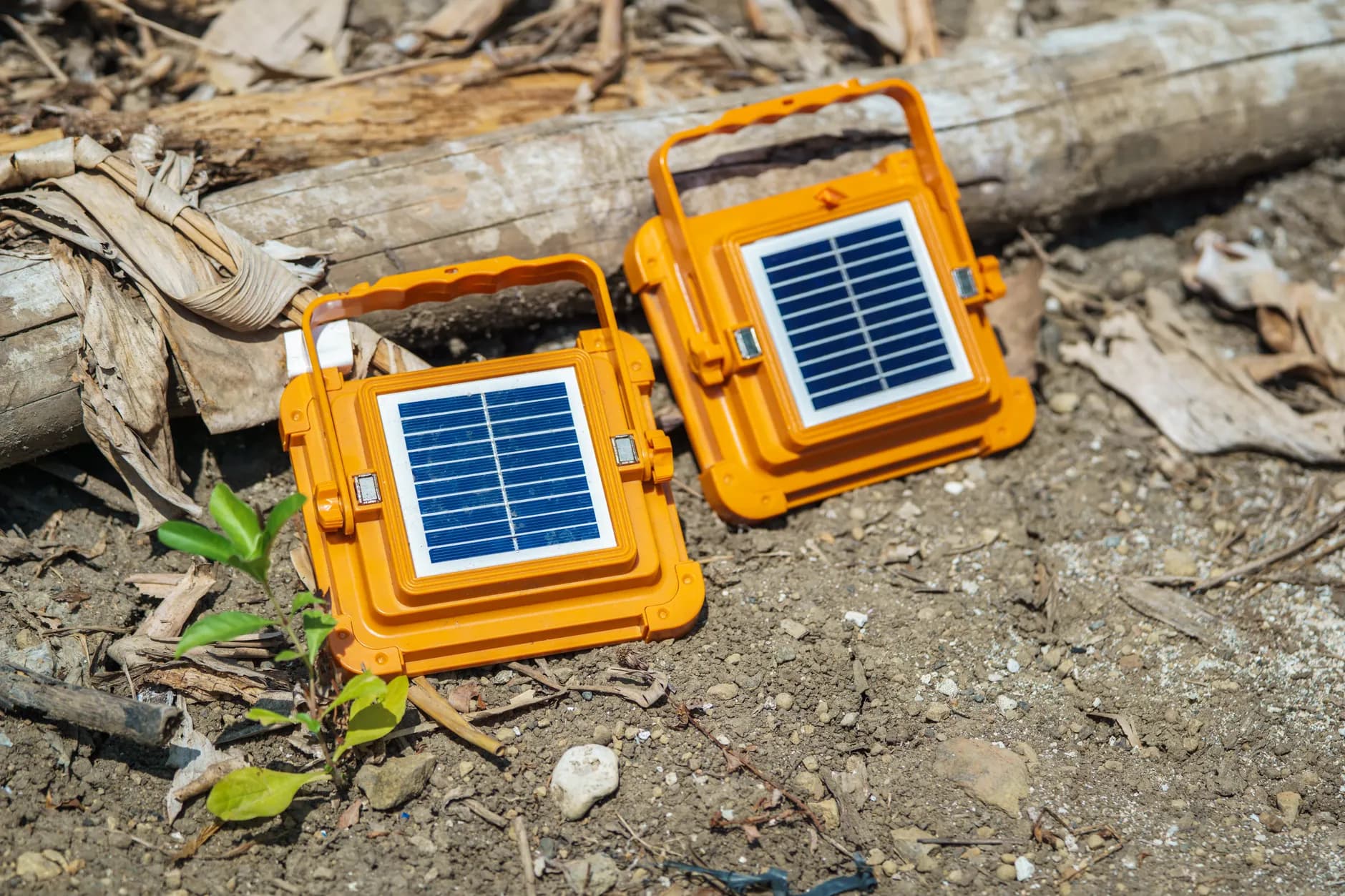 Solar charging for portable stations in the field