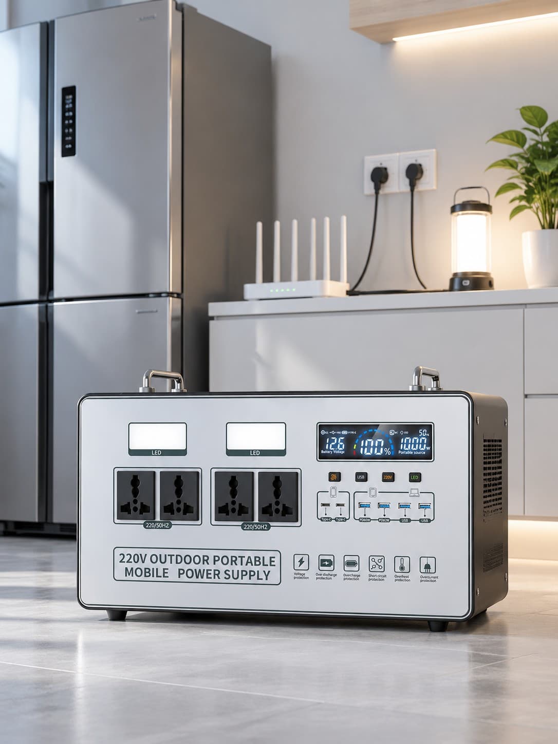 Residential energy storage system for home backup power