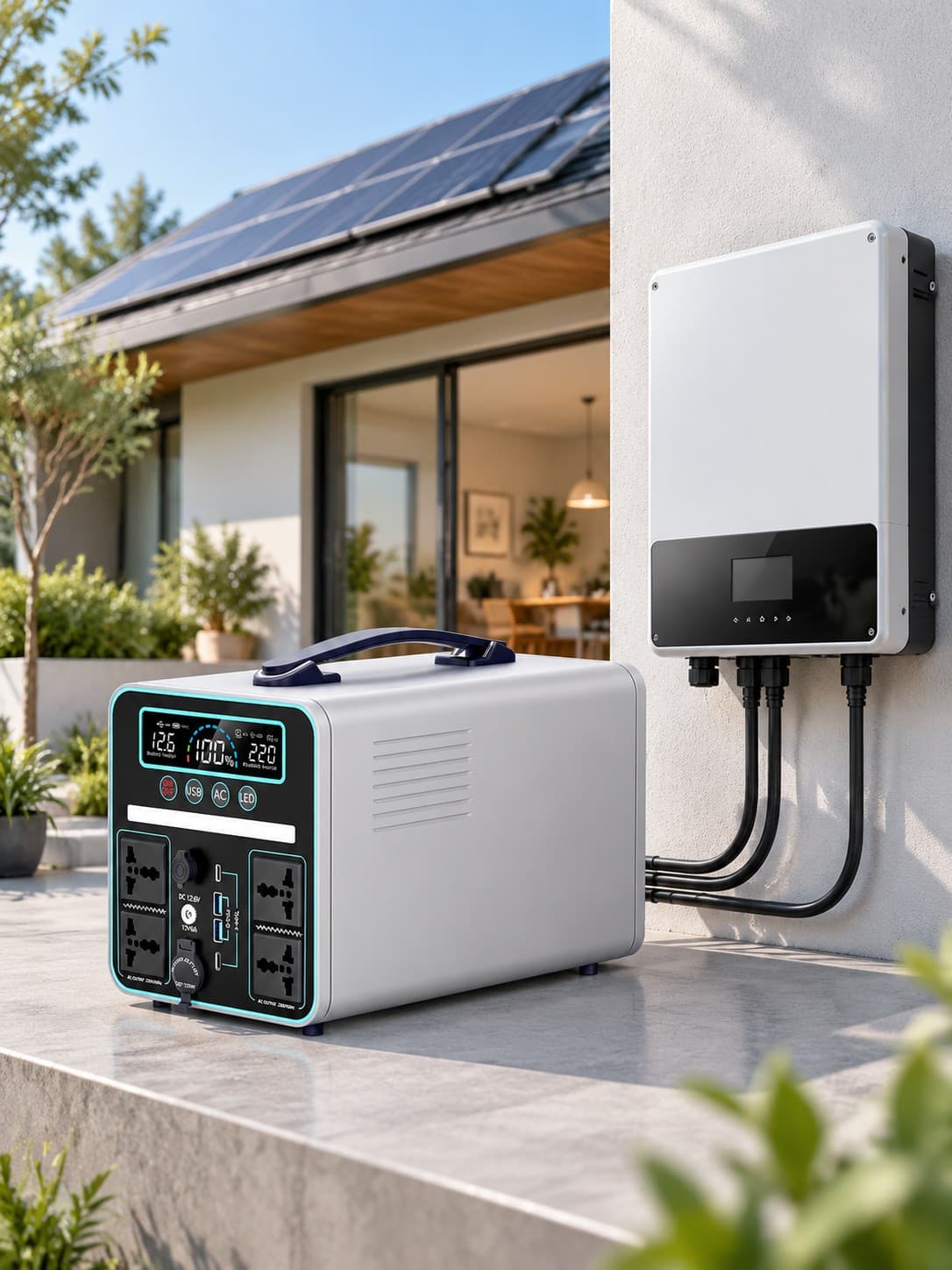 Power conversion and energy storage solutions for independent solar systems