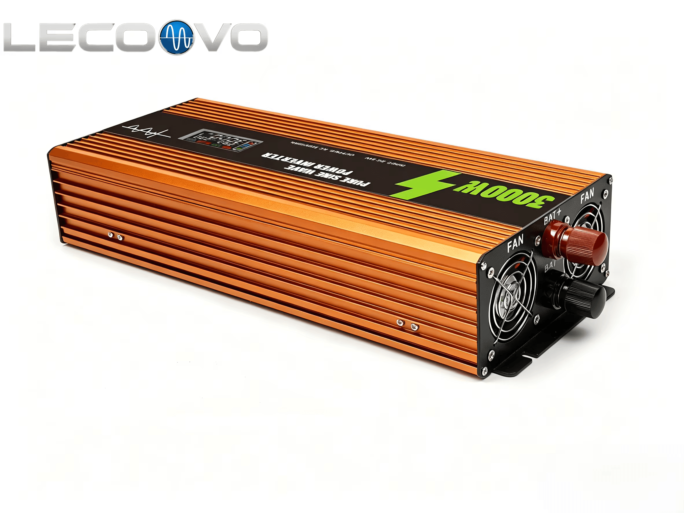 LECOOVO 3000W Pure Sine Wave Inverter DC 24V to AC 220V Off Grid Solar Power Inverter for Home Energy Storage & RV Use, LECOOVO 3000W Pure Sine Wave Inverter 24V to 220V, 深圳市一能精密科技有限公司