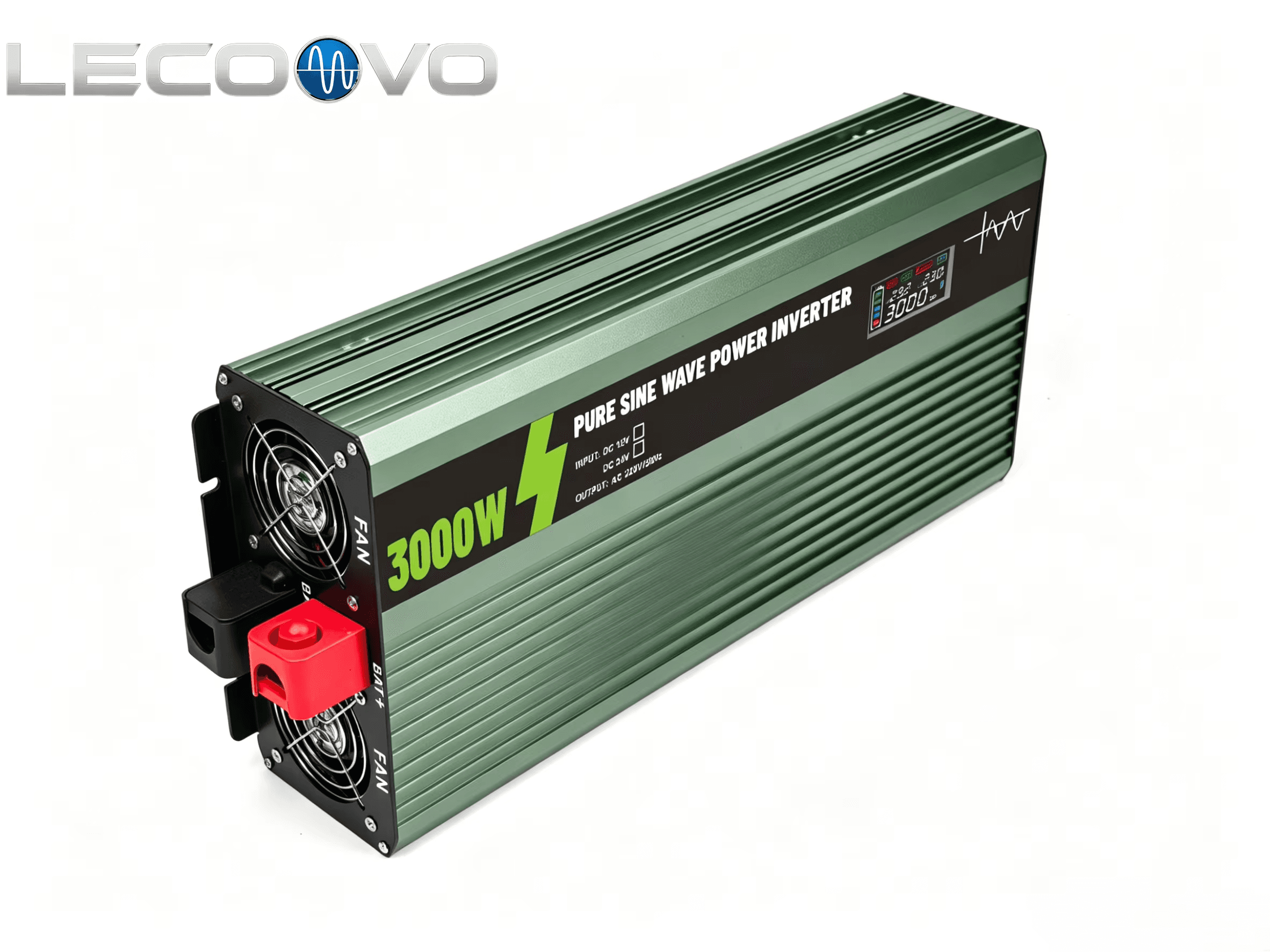 LECOOVO 12V to 220V 3000W Pure Sine Wave Power Inverter for RV, Camping ang Emergency, LECOOVO 3000W Pure Sine Wave Inverter 12V to 220V, 深圳市一能精密科技有限公司