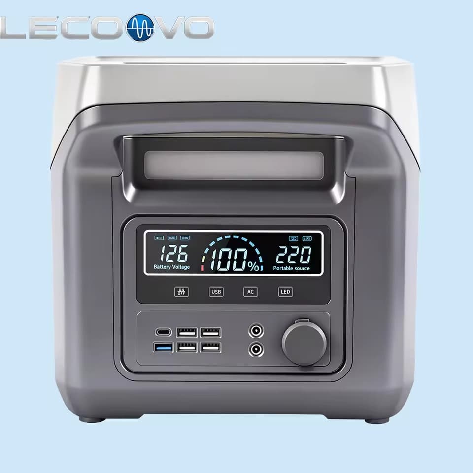 LECOOVO B1500S 1500W Camping Portable LFP Battery Energy Storage Power Station, LECOOVO B1500S 1500W Portable Power Station, 深圳市一能精密科技有限公司
