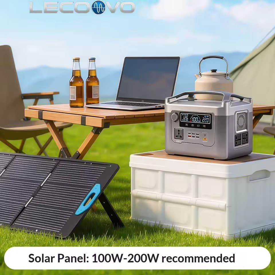 LECOOVO B600S2 600W Portable Power Station LiFePO4 Solar Generator with Pure Sine Wave, LECOOVO B600S2 600W Portable Power Station, 深圳市一能精密科技有限公司