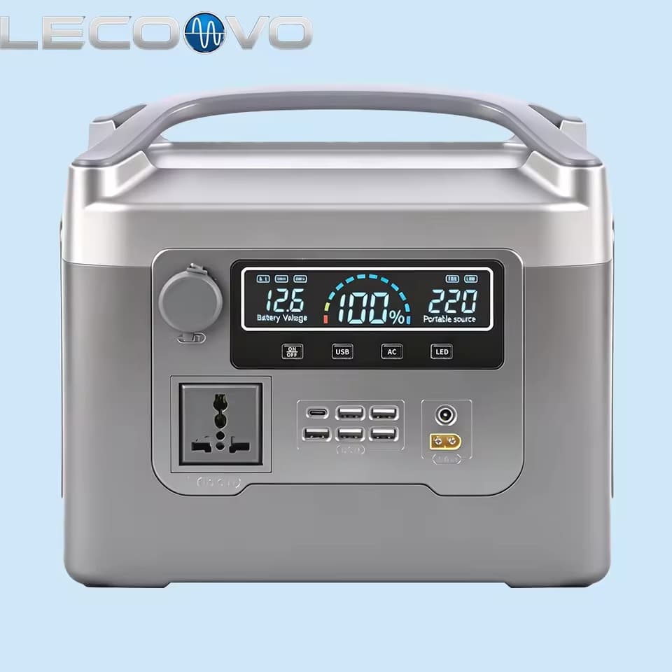 LECOOVO B600S2 600W Portable Power Station LiFePO4 Solar Generator with Pure Sine Wave, LECOOVO B600S2 600W Portable Power Station, 深圳市一能精密科技有限公司